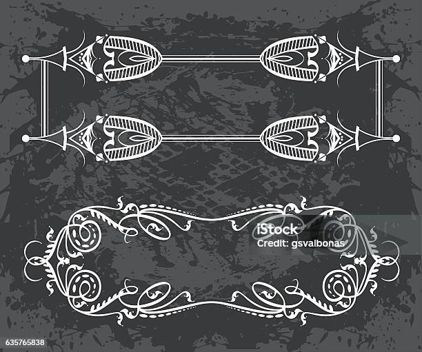 Pattern Frame Potrait Decorative Frame With Pattern Stock Illustration - Download Image Now ...
