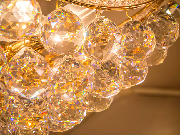 istock Twinkle, twinkle, crystal chandelier 635766466