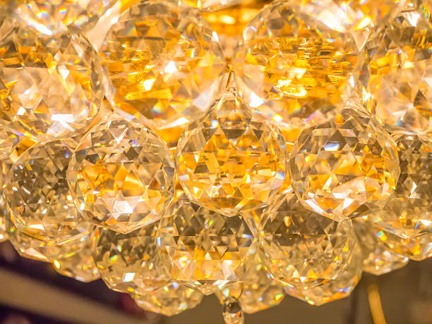 istock Twinkle, twinkle, crystal chandelier 635766718