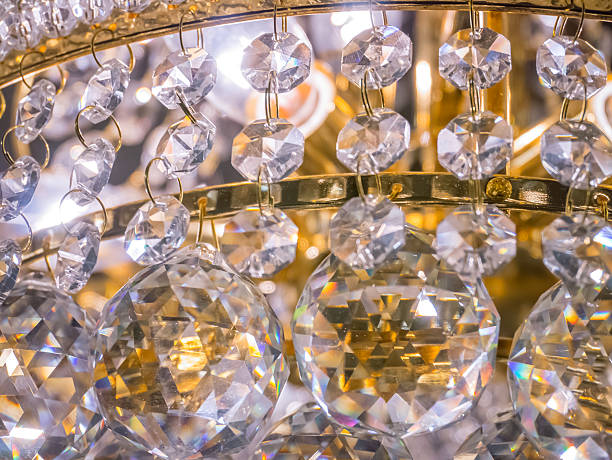 istock Twinkle, twinkle, crystal chandelier 635766796