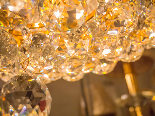 istock Twinkle, twinkle, crystal chandelier 635766950