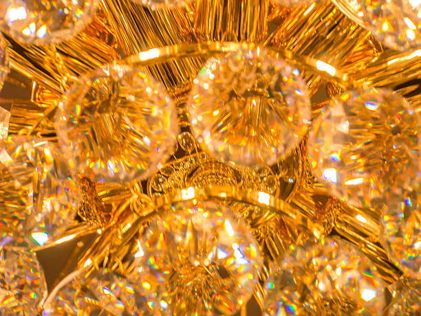 istock Twinkle, twinkle, crystal chandelier 635767212