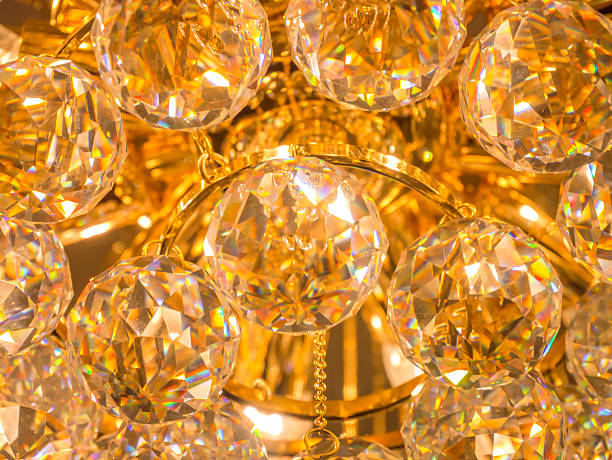 istock Twinkle, twinkle, crystal chandelier 635767346