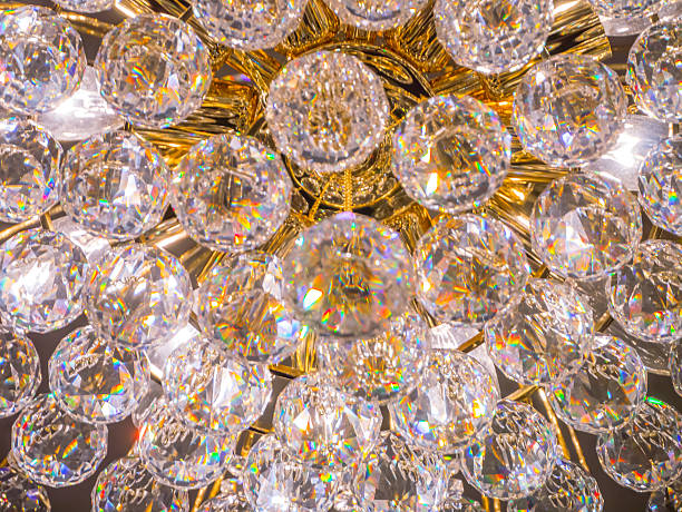 istock Twinkle, twinkle, crystal chandelier 635767562