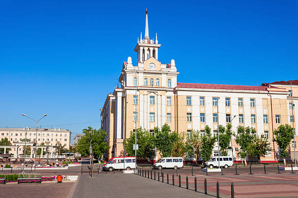 istock Dom Radio House, Ulan-Ude 635771098