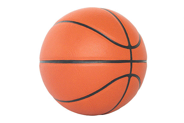 istock Basketball isolated on a white background 635773790