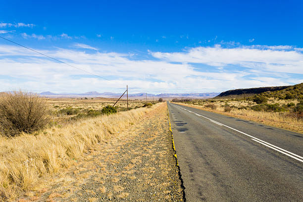 istock Perspective road from Orange Free State, South Africa 635782530