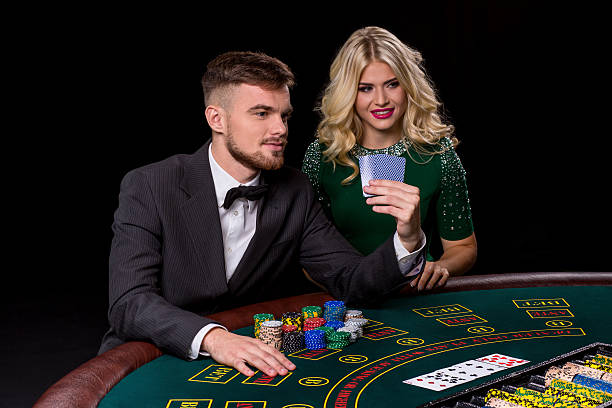 istock View of young, confident, man with the lady while he 635784114