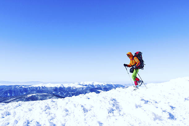 istock Winter hiking in the mountains. 635784270