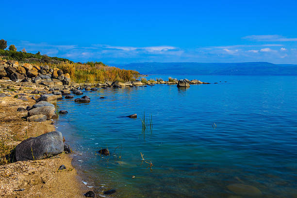 mar de galilee em israel - primacy imagens e fotografias de stock