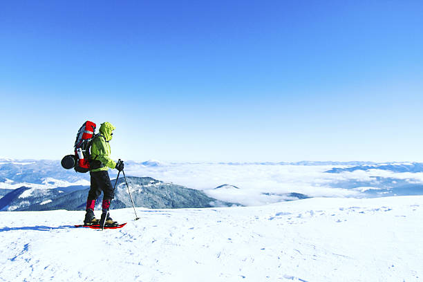 istock Winter hiking in the mountains. 635784798