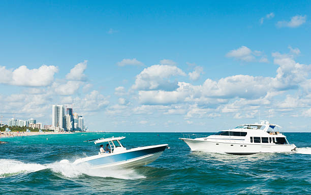 Secure mooring for boats and yachts in a quiet marina.