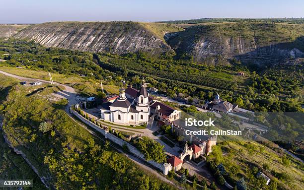 Sunset In Orhei Republic Of Moldova Aerial View With The Stock Photo - Download Image Now