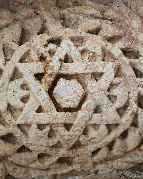istock Magen david carved in stone 635792918