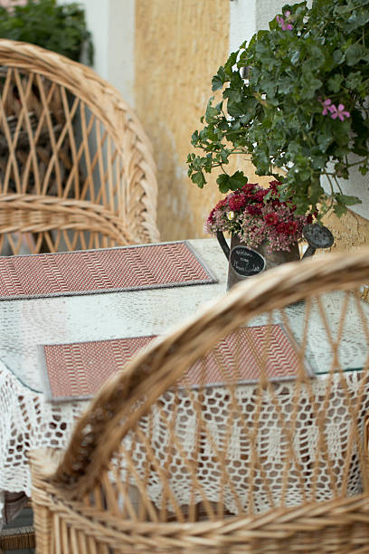 istock Decoration of a restaurant or cafe 635799306