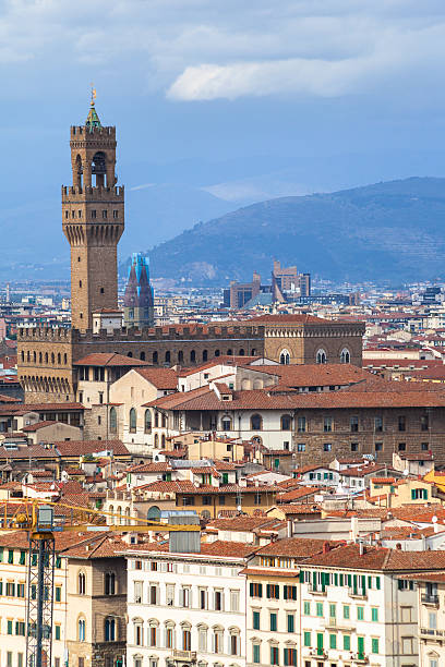 istock above view of Florence town with Palazzo Vecchio 635800202