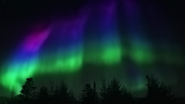Aurora Borelis - non flickering northern Light 4k