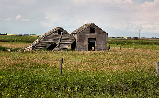 istock Weathered Wooden Buildings 635815150