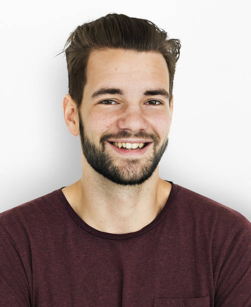 istock Adult Man Nutural Confident Portrait Concept 635820552