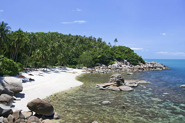 istock secluded white sand beach in lamai ko samui thailand 635821188