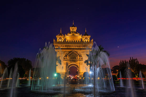 istock Patuxay or Patuxai is a war monument 635823224