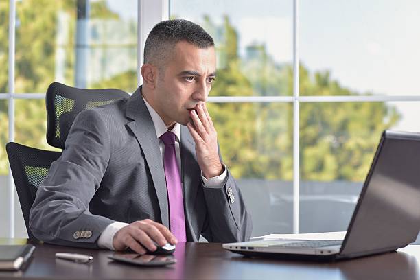 istock Young Businessman Shocked 635830142