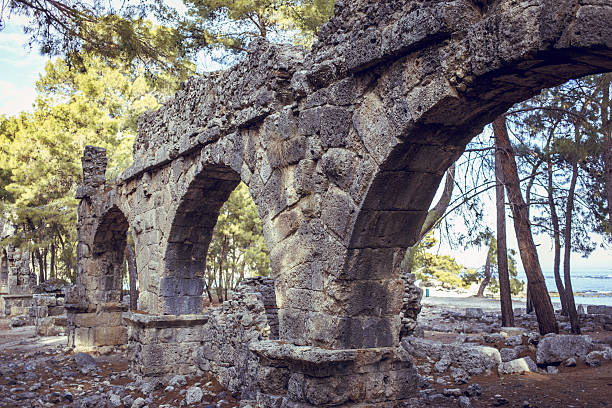 istock Ruins of Ancient Roman Aqueducts, Rome 635849502