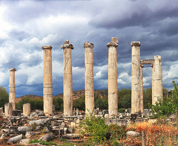 Aphrodisias was a small ancient Greek city in Caria. From Denizli, take highway E87 toward Nazilli; about 15 miles before Nazilli, turn left on the road to Karacasu and Geyre. Aphrodisias is about a mile past the modern village of Geyre.