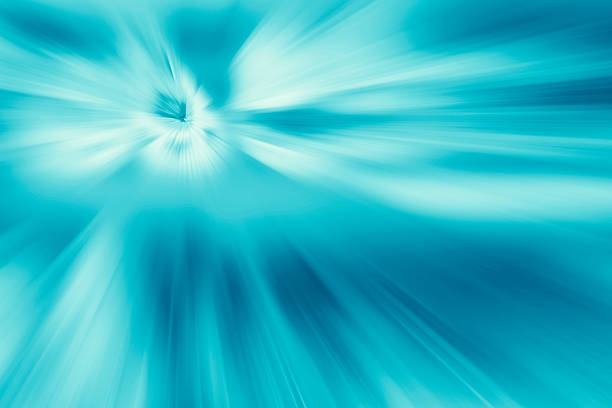 istock Futuristic motion blurred abstract blue background or wallpaper 635850718