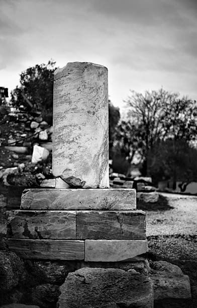 istock Stones, marble and part of the column. 635851480