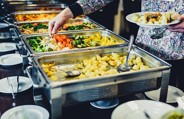 istock Cuisine Culinary Buffet Dinner Catering Dining Food Celebration 635863426
