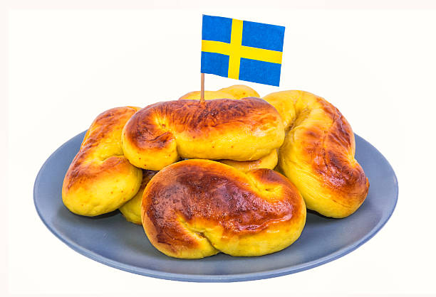 istock Traditional Swedish saffron cakes 635864632