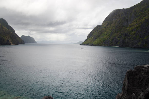 istock Tropical islands and bad weather. 635870664