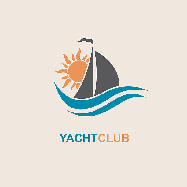 ヨットとヨットのアイコン - sailboat silhouette captain recreational boat点のイラスト素材／クリップアート素材／マンガ素材／アイコン素材