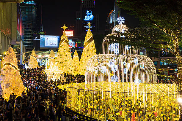 Light Up Christmas Tree Celebration 2017 at Central World Bangkok
