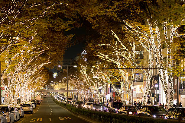 Illumination of the shopping area
