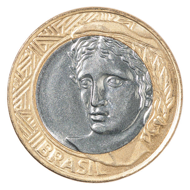 istock Brazilian real coin 635878784