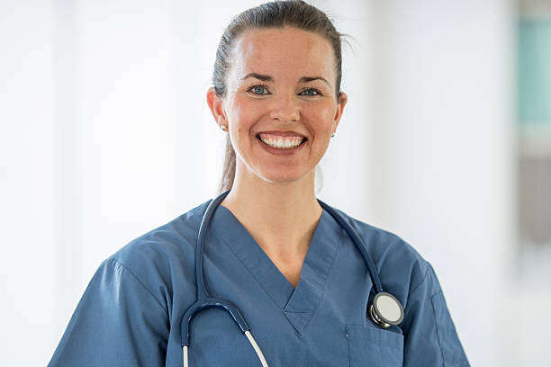 istock Nurse Proudly Working at the Hospital 635883724