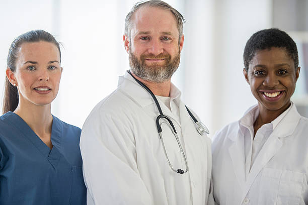istock Standing Together at the Hospital 635883778