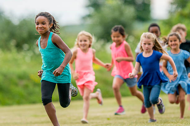 istock Running Outside on a Sunny Day 635884190