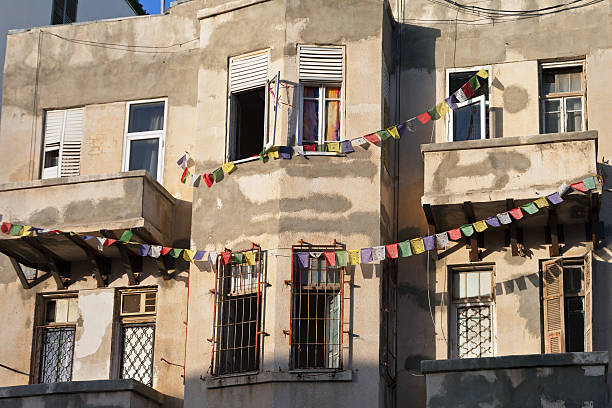 istock View to the street in a Tel Aviv. 635888968