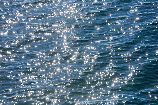 istock Sea Waves, Sunlight Reflection in Water, Star Reflections on Sea 635889164