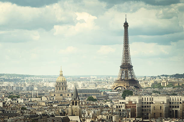 istock View on Eiffel Tower, Paris, France 635890052