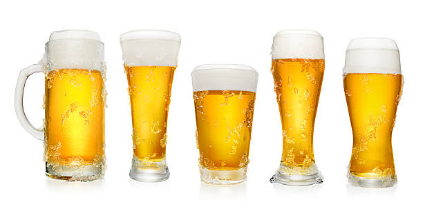 istock Set of different glasses of beer 635890956
