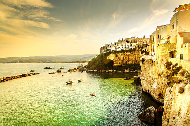 istock Vieste town in Apulia, Italy 635899876