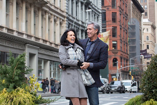 istock Romantic Mature Urban Couple 635901592