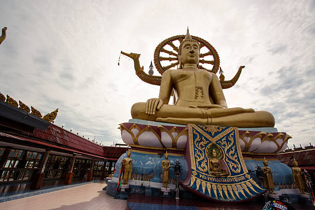 istock Big Buddha  Public Templel Samui Thailand 635904156