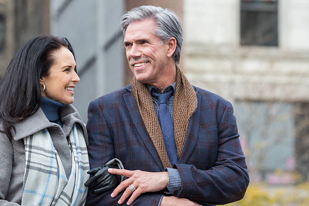 istock Romantic Mature Urban Couple 635904542