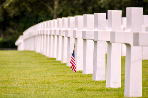 Photo Picture of French American Cemetery in Normandy