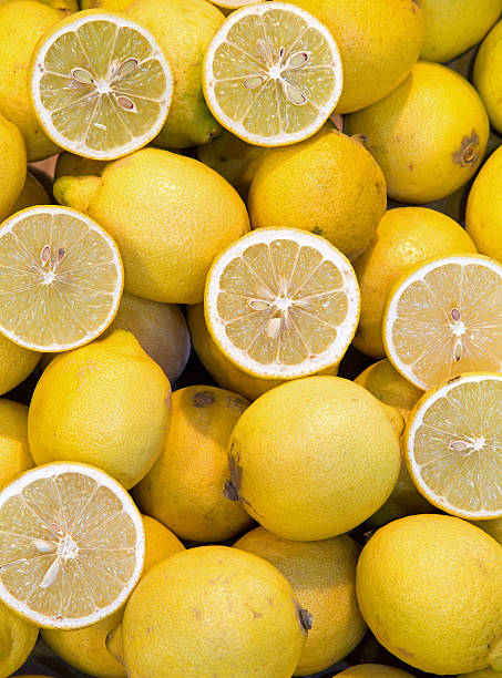 istock ripe yellow lemons from Sicily in Italy 635909160